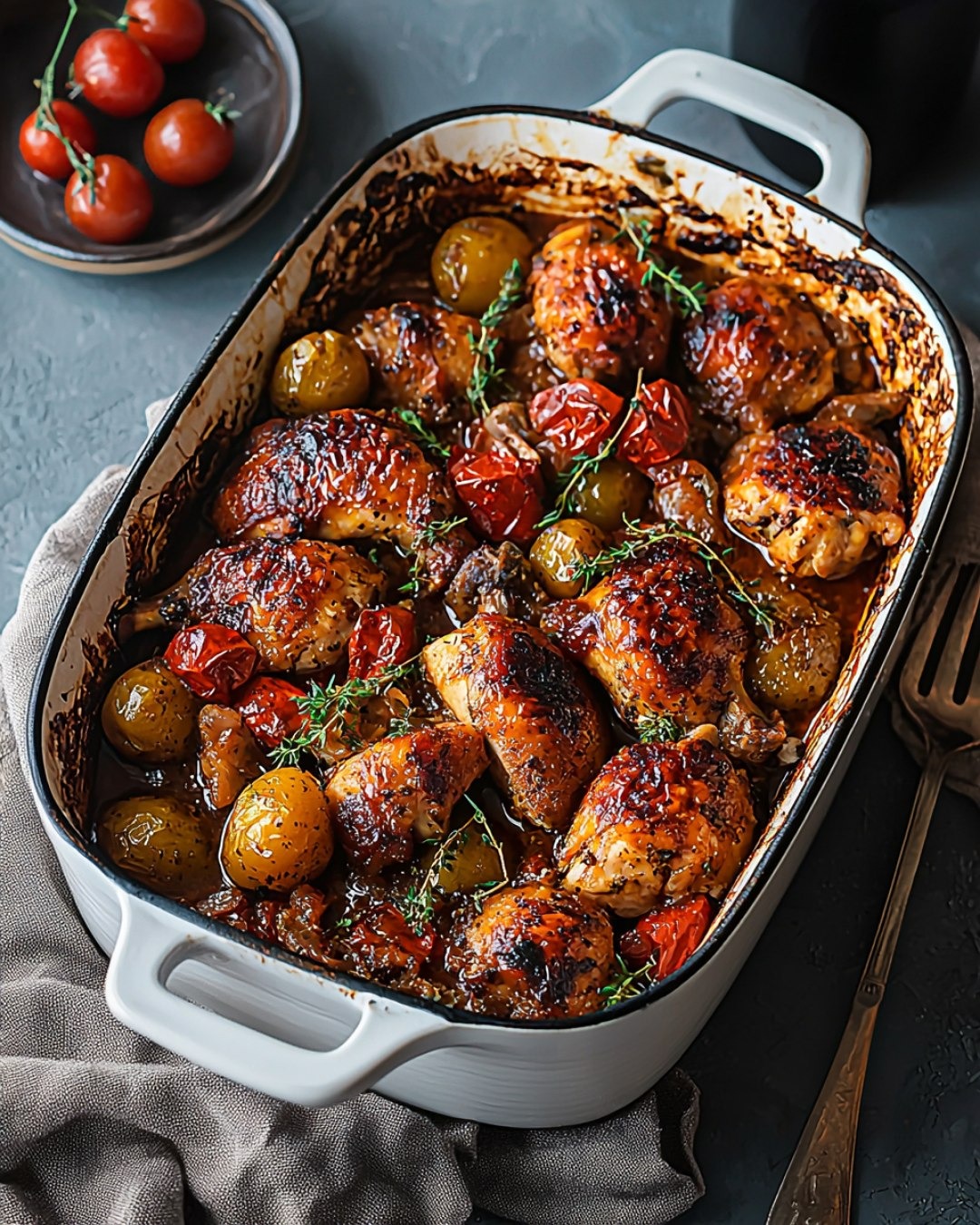 Poulet Portugais en Casserole