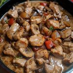 Sauté de porc mijoté à la bière, une recette gourmande