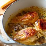 Poulet à la Crème et au Fromage Fondan