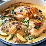 Poulet à la Normande aux Pommes et Cidre