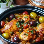 Tajine de Poulet Traditionnel à la Marocaine