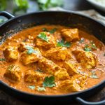 Aiguillettes de poulet au curry et lait de coco