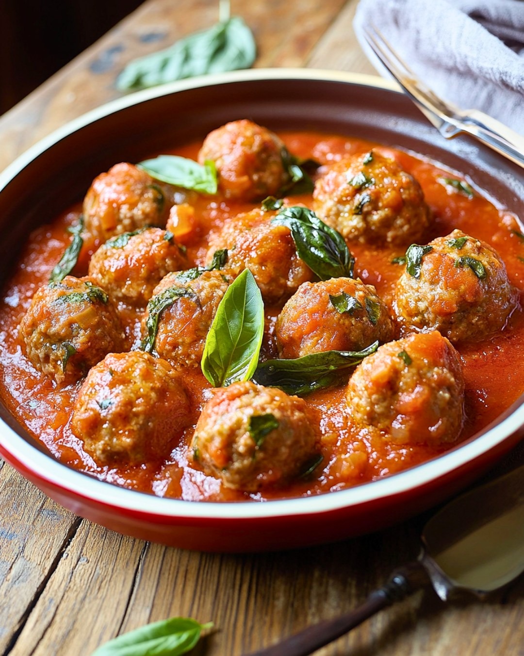 Boulettes de Viande en Sauce Tomate Maison