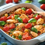 Casserole de Poulet Caprese