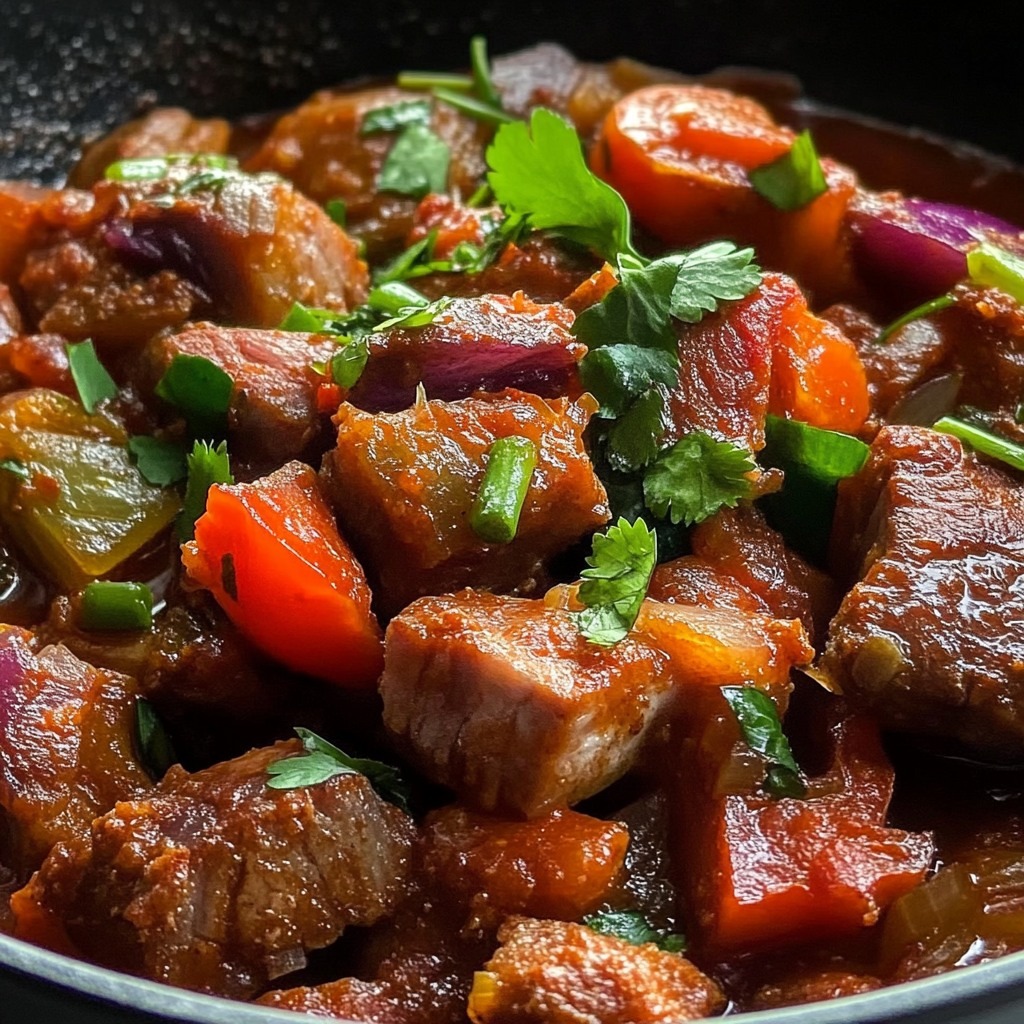 Rougail Boucané de la Réunion