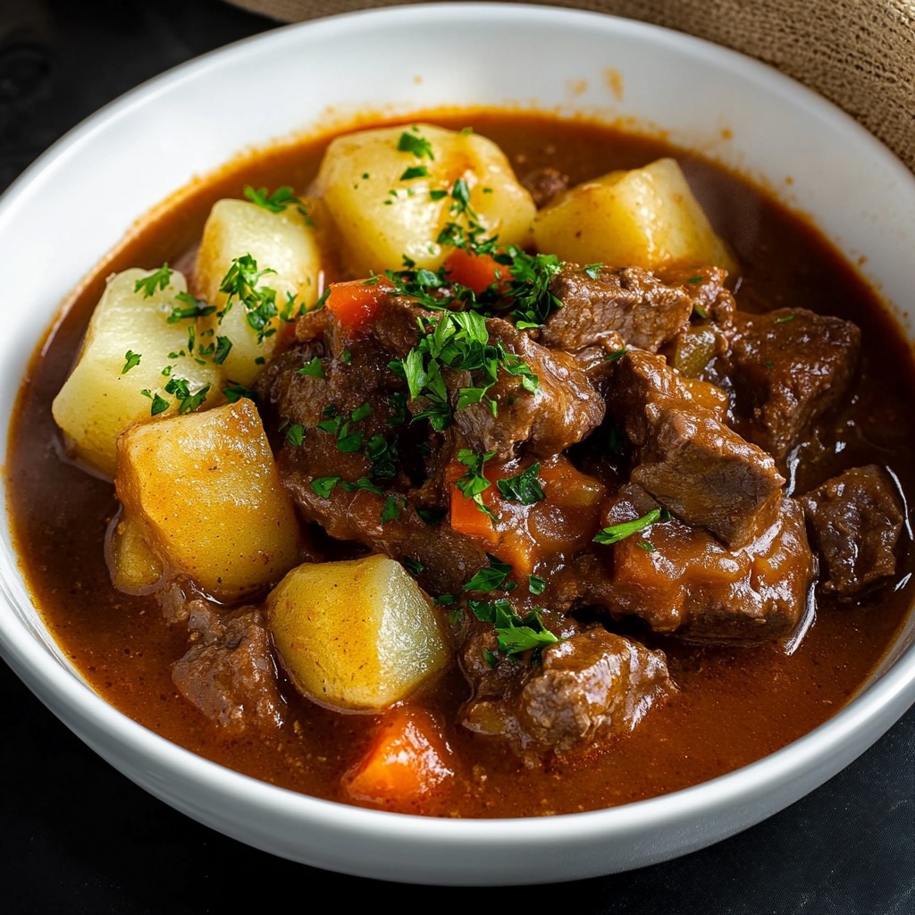 Goulash de Bœuf Hongrois