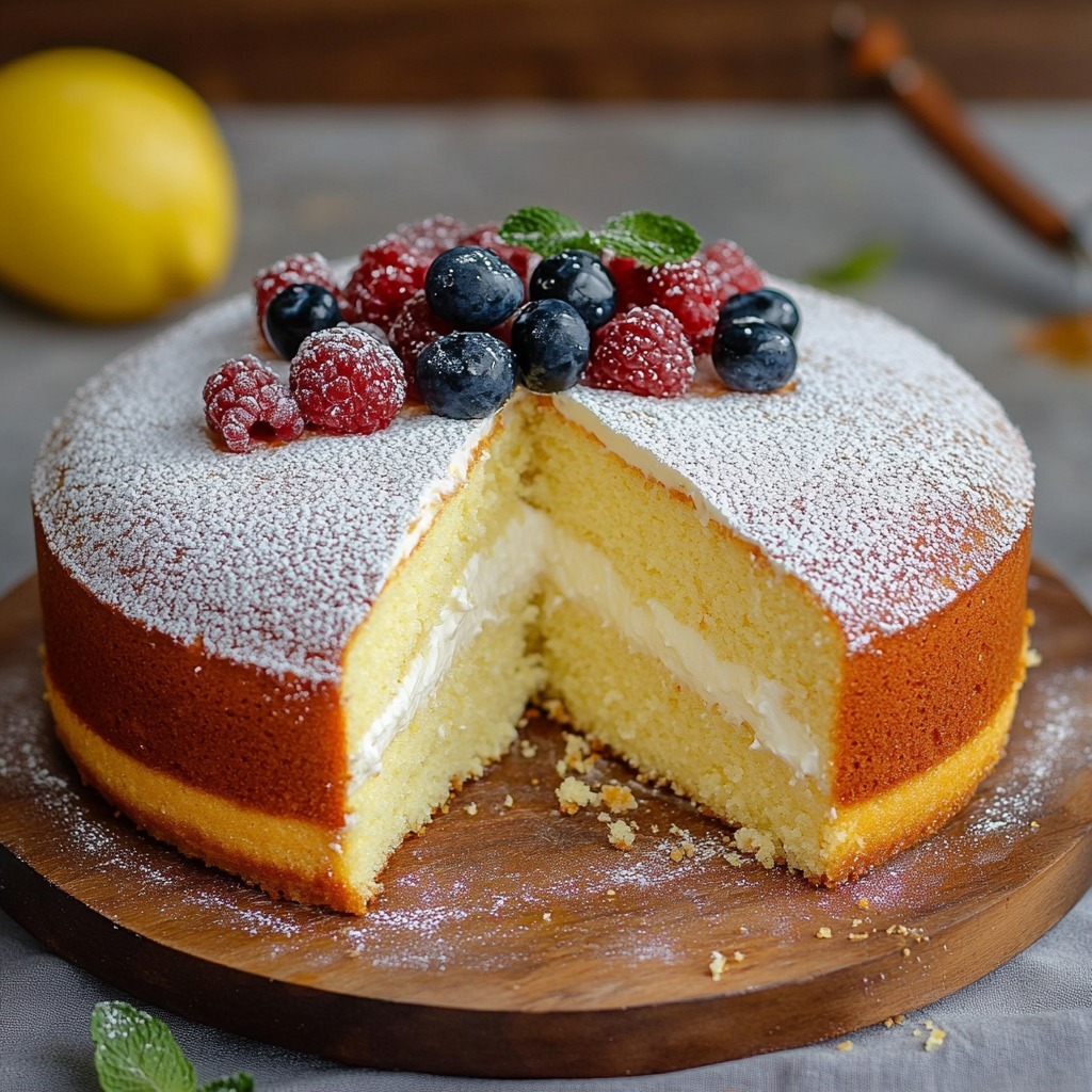 Gâteau Crémeux aux 3 Yaourts et 2 Œufs