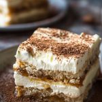 Tiramisu au Caramel Beurre Salé et Sablé Breton