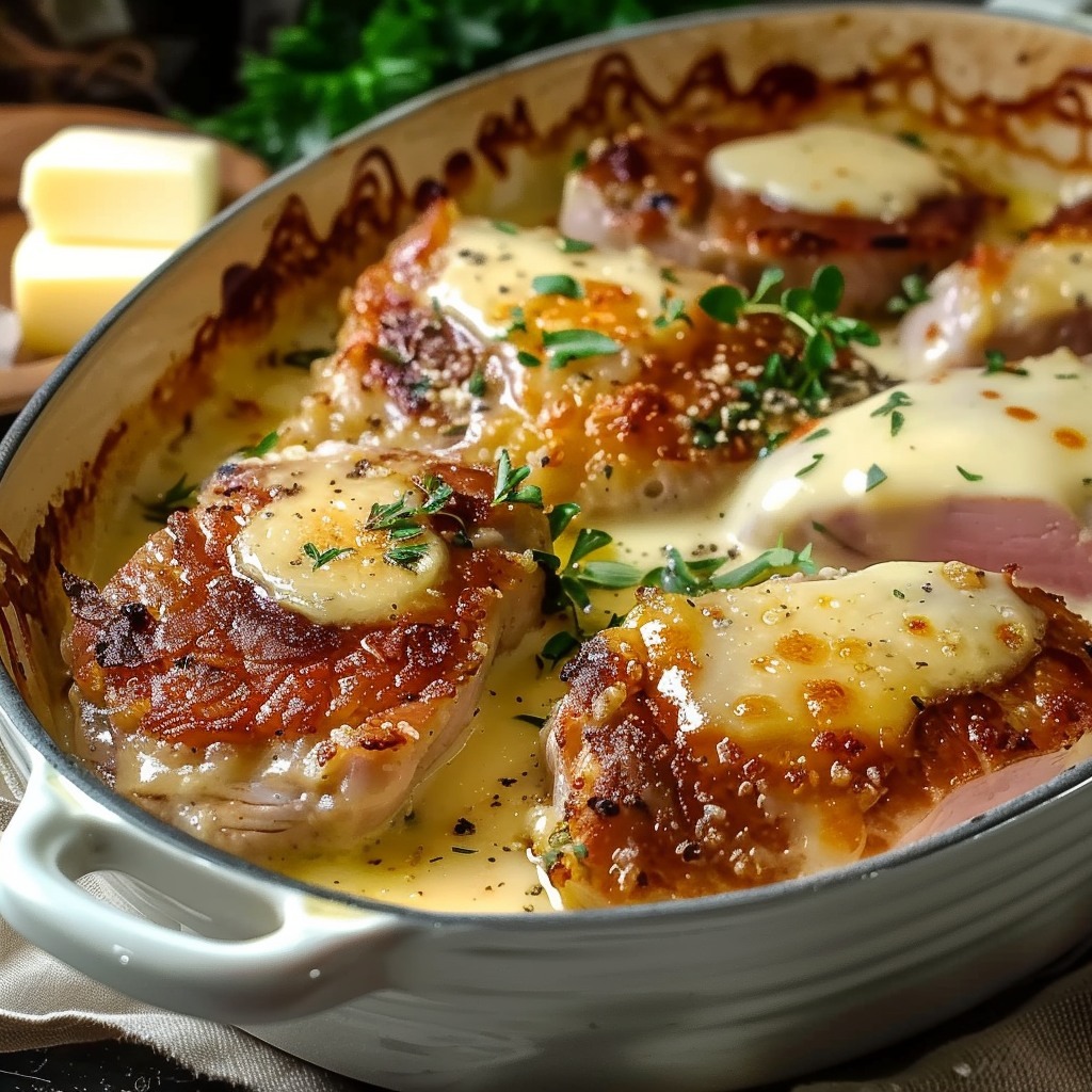 Escalopes de veau à la Savoyarde