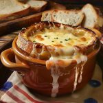 Soupe à l’oignon gratinée