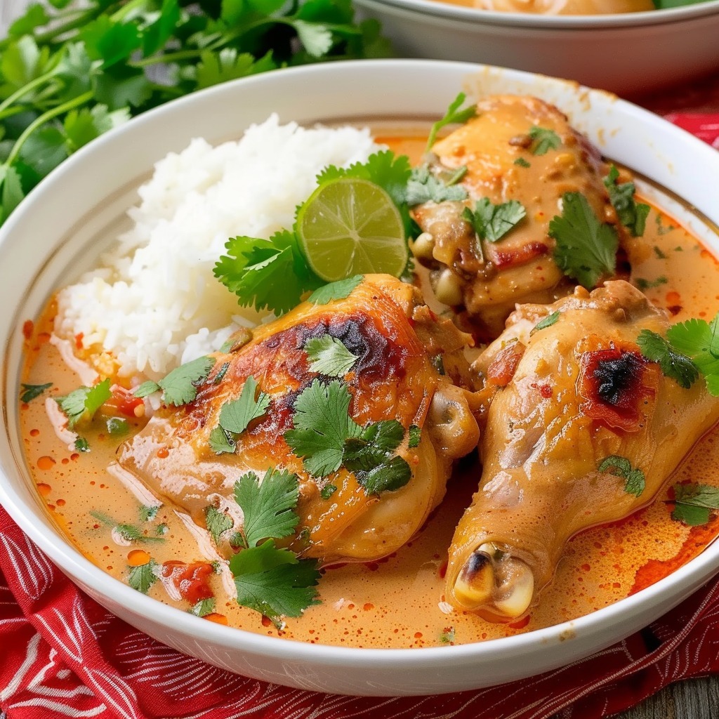 Poulet au Coco à la Thaï