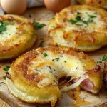 Galettes Savoureuses de Pomme de Terre au Fromage et Charcuterie