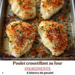 Poulet croustillant au four