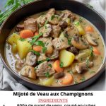 Mijoté de Veau aux Champignons