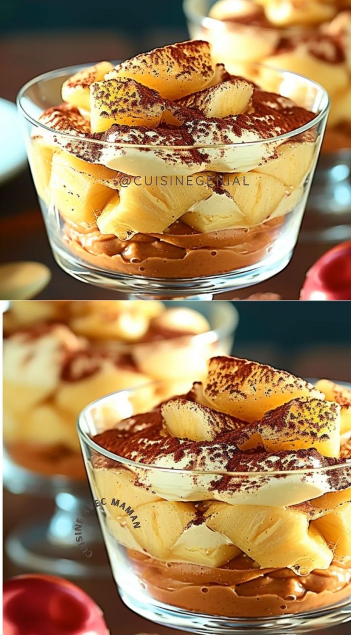 tiramisù à l’ananas 