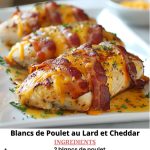 Blancs de Poulet au Lard et Cheddar