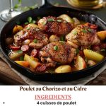 Poulet au Chorizo et au Cidre